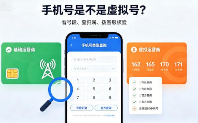 怎么查手机号是不是虚拟号?多种方法快速辨别 怎么查手机号是不是虚拟号?多种方法快速辨别