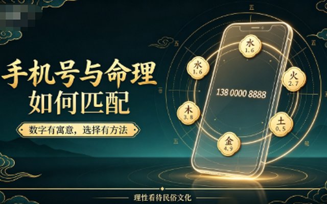 手机号与命理如何匹配,选靓号不止看数字谐音 手机号与命理如何匹配,选靓号不止看数字谐音