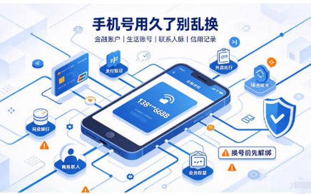 手机号用久了别乱换，这里面的关联信息比你想象的更多