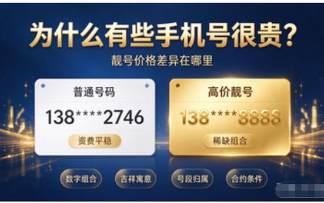 同样是手机号,为何价差巨大?一文看懂靓号定价逻辑 同样是手机号,为何价差巨大?一文看懂靓号定价逻辑