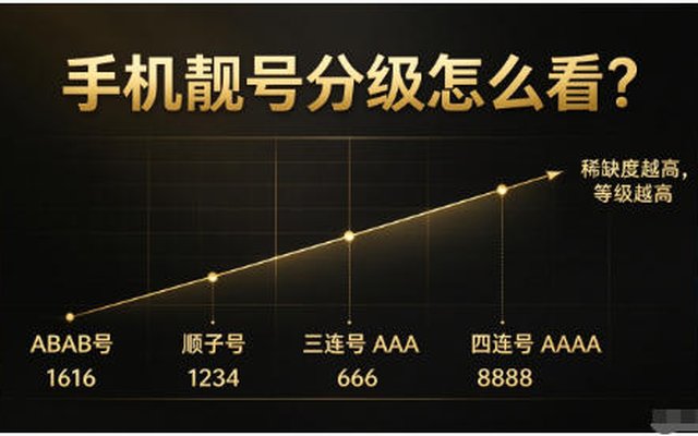 一文看懂手机靓号等级！三连 、 四连、顺子谁更值得入手