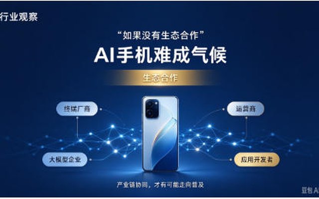 中国移动原理董事长王建宙谈 AI 手机：单打独斗行不通，生态才是核心